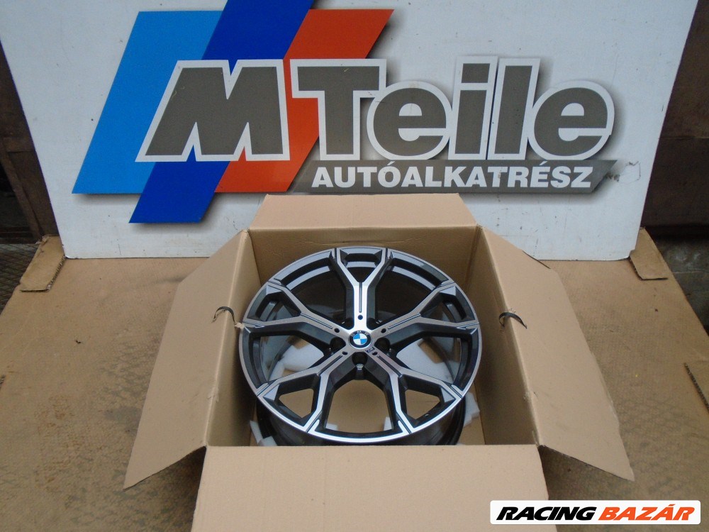 GYÁRI ÚJ BMW Alufelni 21 Y Speiche 741M X5 G05 CSAK 1 DARAB VAN Racingbazar hu